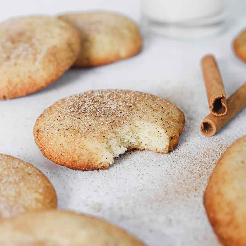 Snickerdoodle Cookies ( Eggless)