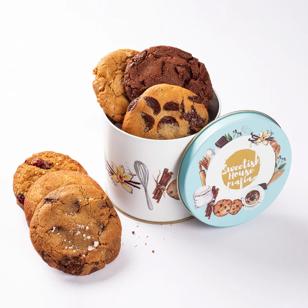Assorted Cookies Tin - With Egg