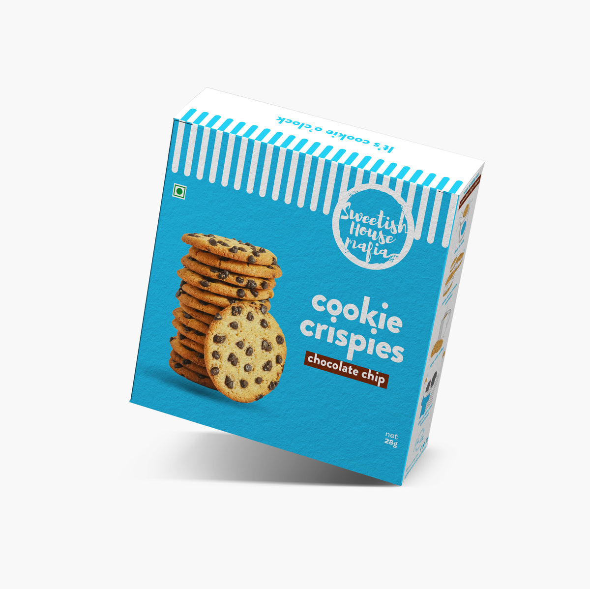 Classic Chocolate Chip Cookie Crispies Pack of 2