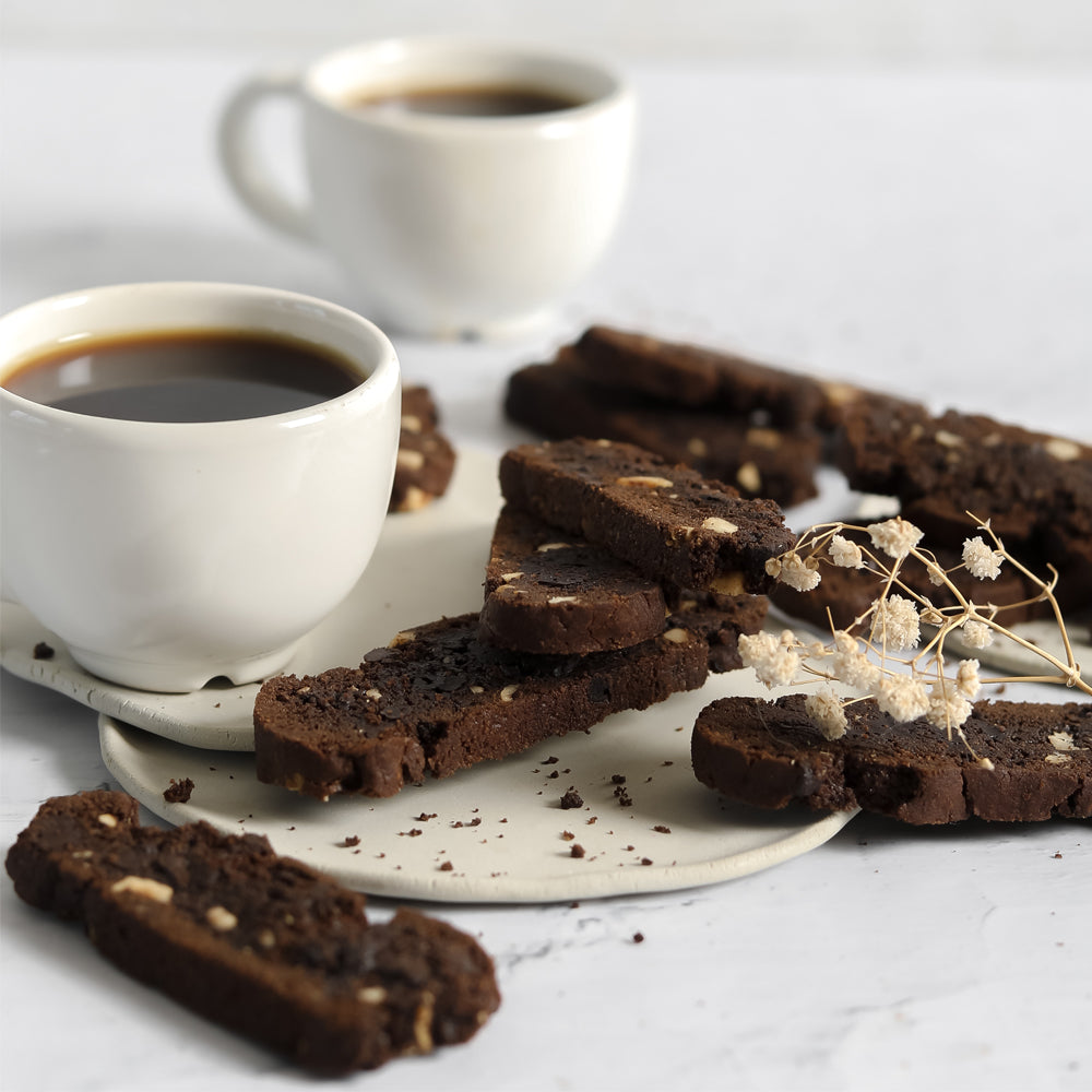 Chocolate Hazelnut Biscotti