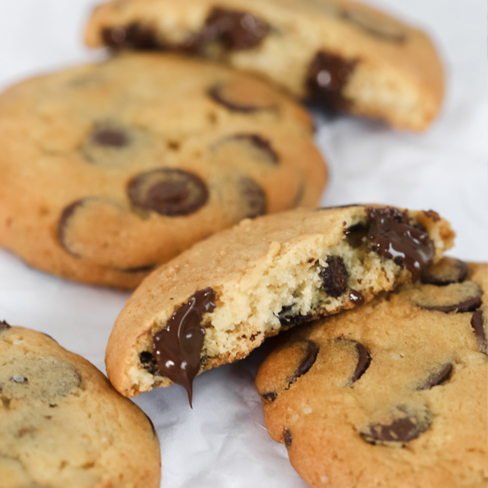 Chocolate Chip Cookies - Eggless