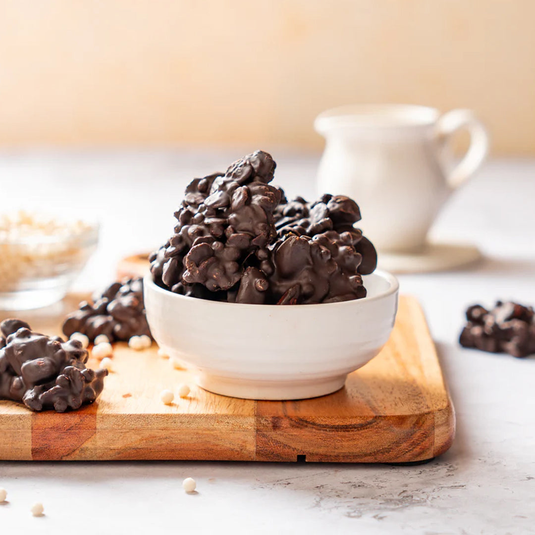 Dark Chocolate Almond Ragi &amp; Rice Crispies