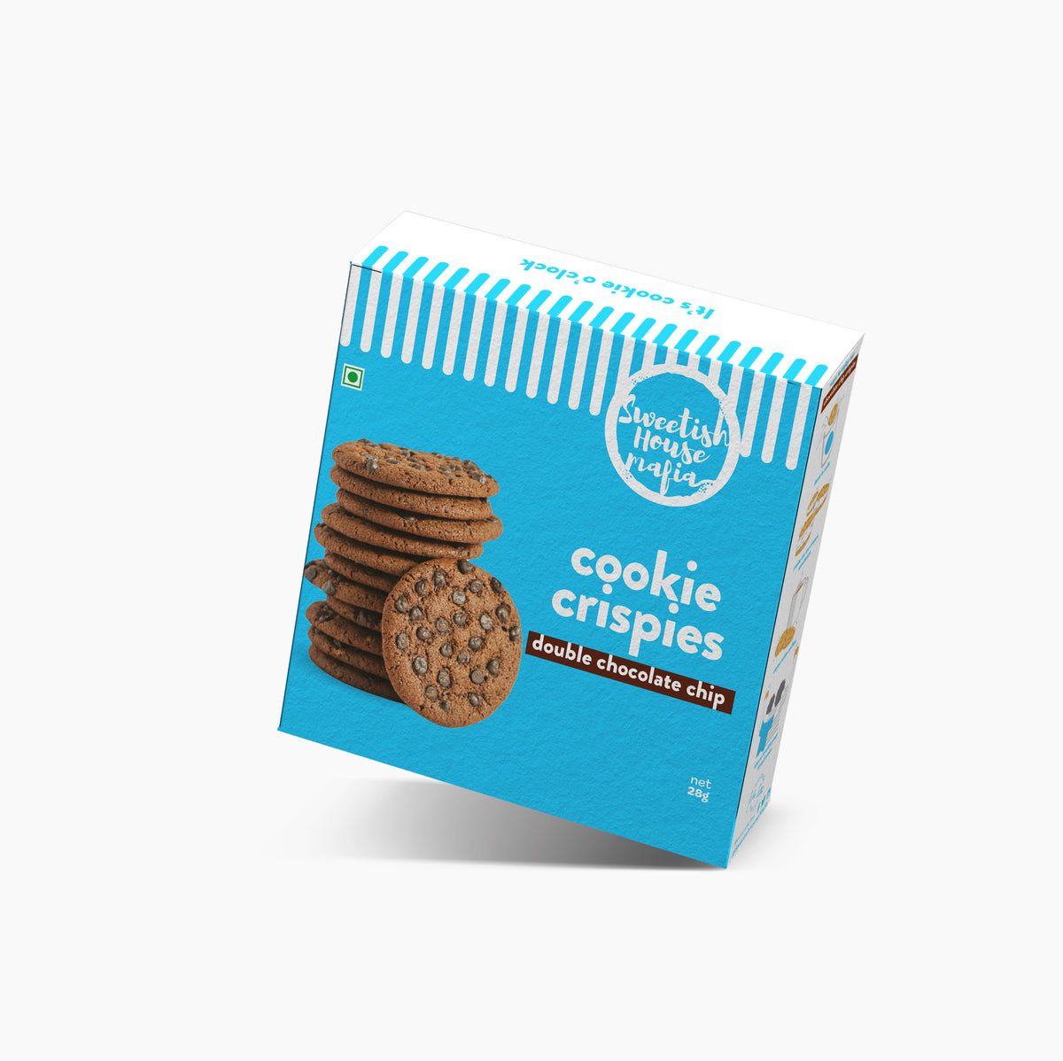 Double Chocolate Chip Cookie Crispies Pack of 2