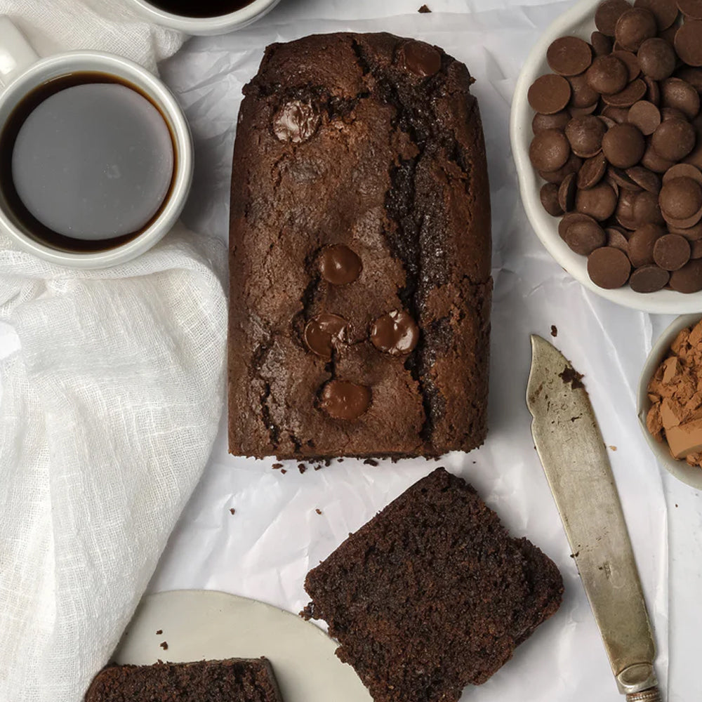 Double Chocolate Chip Pound Cake
