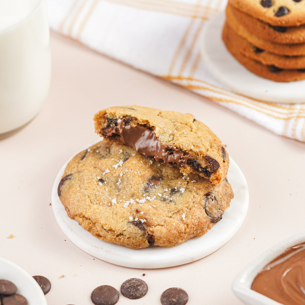 Gluten Free Nutella Sea Salt Cookie