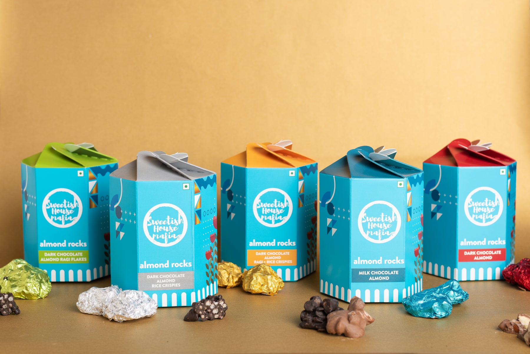 Aemond Rocks Buy Dark Chocolate Almond Online in India - Sweetish House Mafia