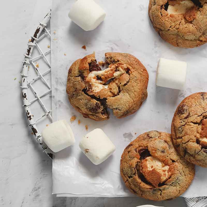S'mores Cookies (with Egg)