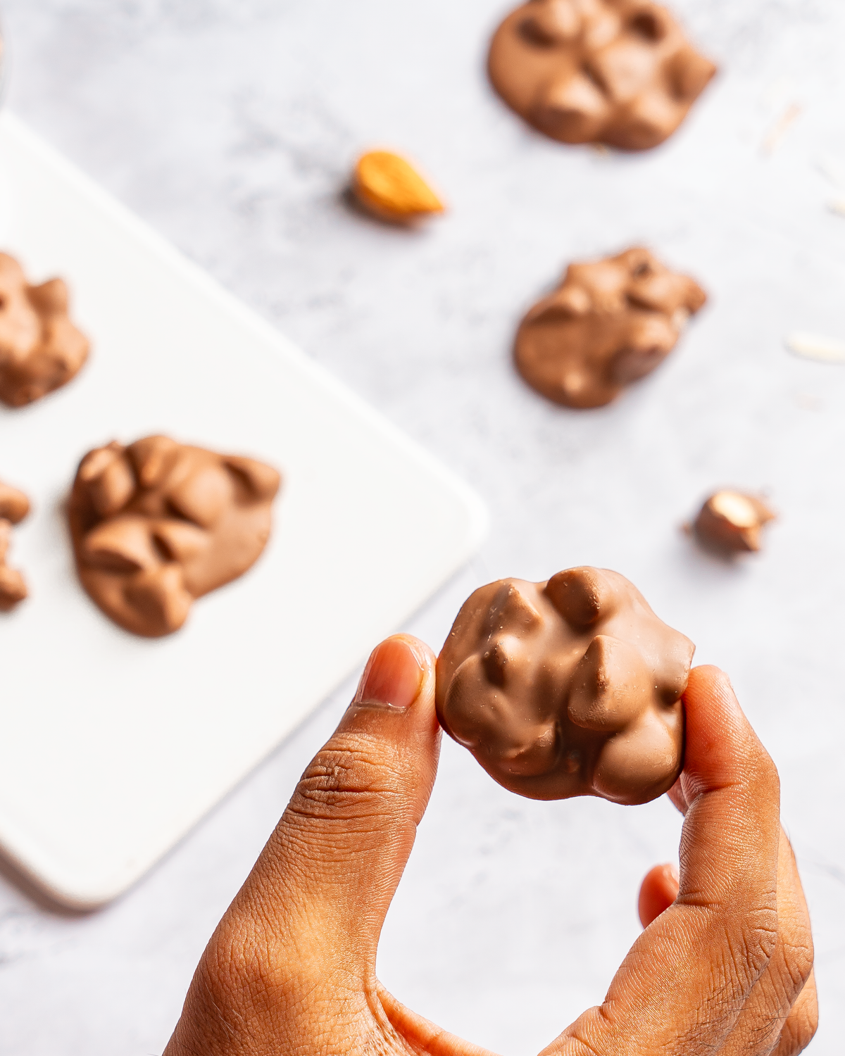 Buy Milk Chocolate Almond Rocks Online in India - Sweetish House Mafia