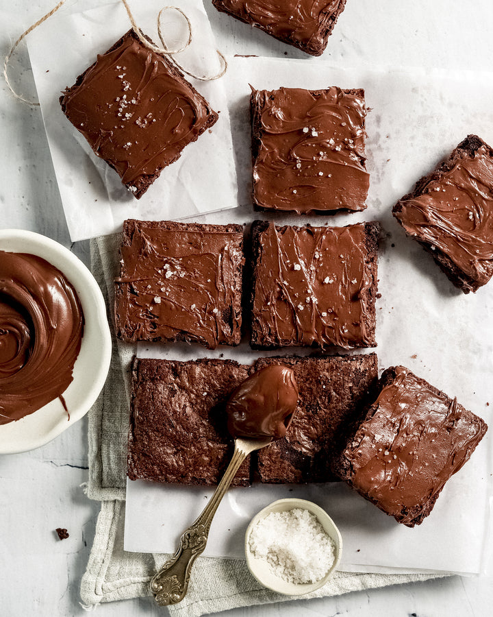 Nutella Sea Salt Brownie - Sweetish House Mafia