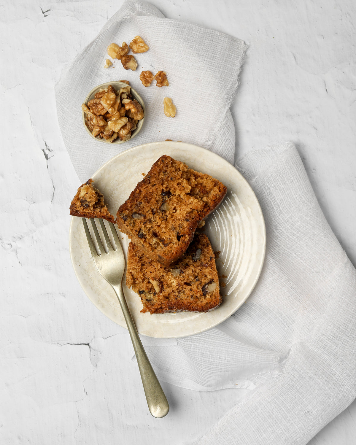 Date Walnut Tea Cake